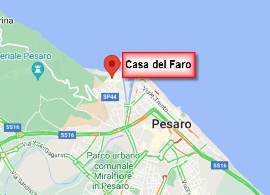 Apartament Casa Del Faro - Baia Flaminia Pesaro Zewnętrze zdjęcie
